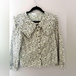 Victorian style button down shirt